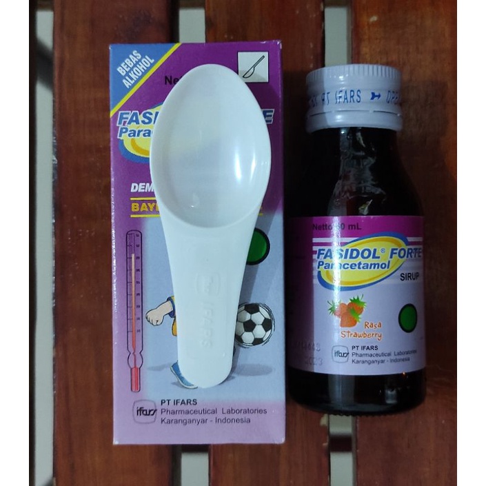 Fasidol Forte 60 Ml / Paracetamol 160 MG / Demam / Sakit / Nyeri