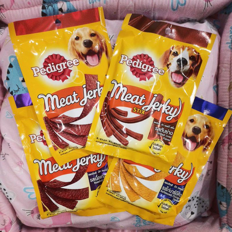 Snack Anjing Pedigree Meat Jerky / Cemilan Anjjng / Makanan Cemilan Anjing