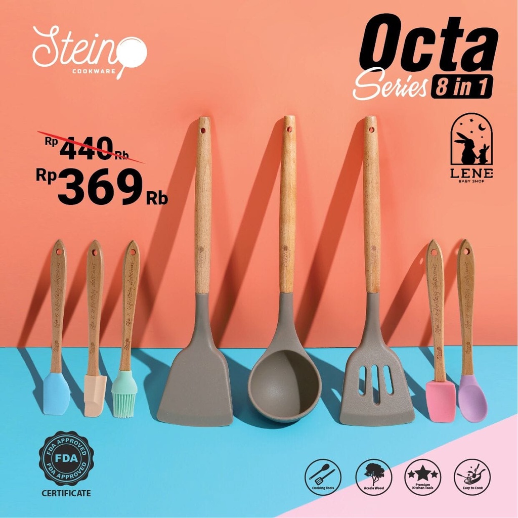 Steincookware Stein Paket Sutil OCTA 8 in 1