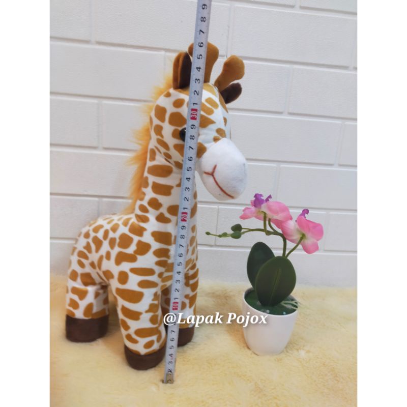 Boneka Giraffe Jerapah Size M 35cm Murah