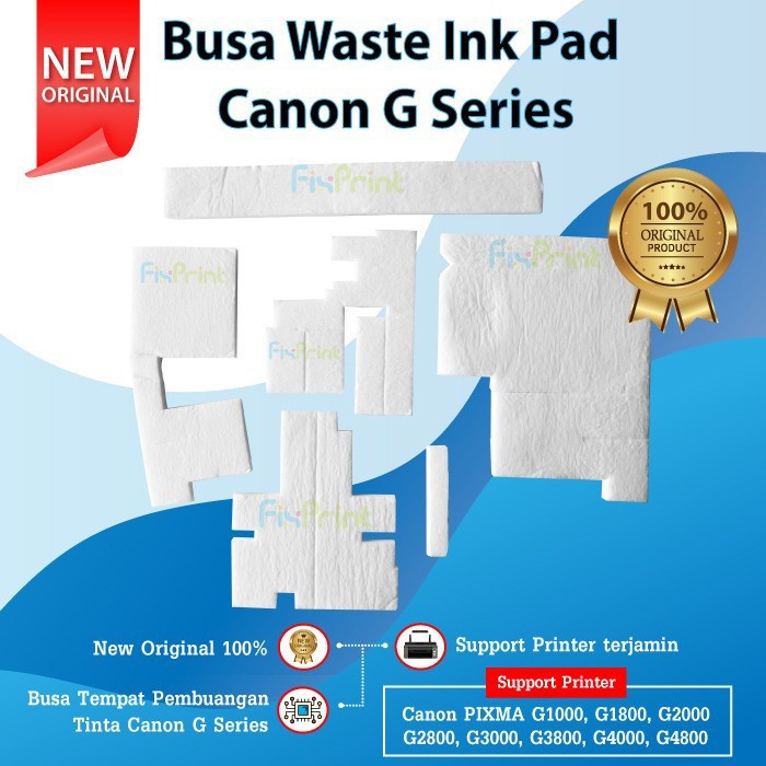 Absorber Waste Ink Pad Canon G-Series Inkpad Canon G1000 G2000 G3000