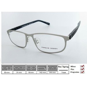 Kacamata Frame Porsche Design 8161 Silver