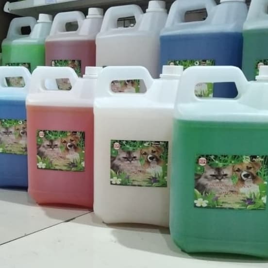 Shampo sampo Kucing Anjing HPJ Cat and Dog All 5 LITER