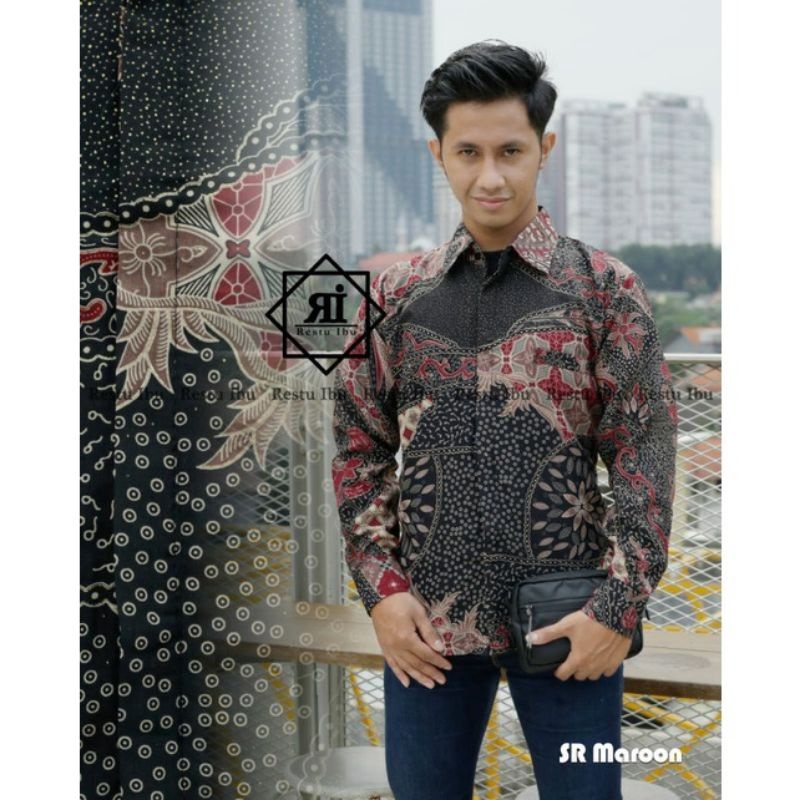 KEMEJA BATIK MODERN//KEMEJA BATIK PESTA//KEMEJA BATIK BY BA