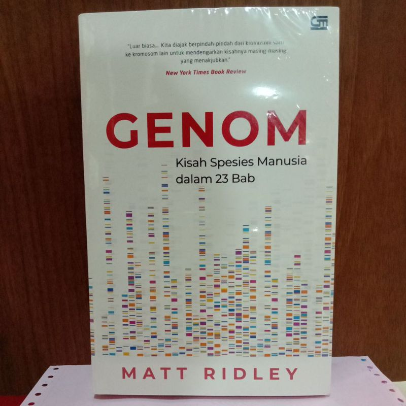 BUKU GENOM KISAH SPESIES MANUSIA DALAM 23 BAB