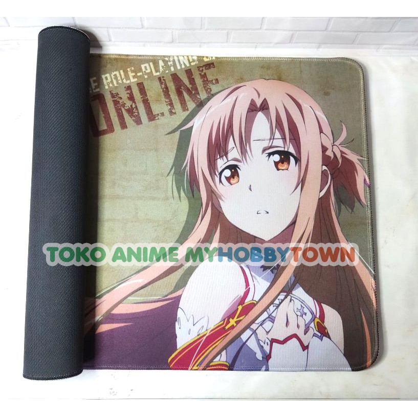 Mousepad Anime Gaming - Deskpad - Sword Art Online SAO : Asuna Yuuki