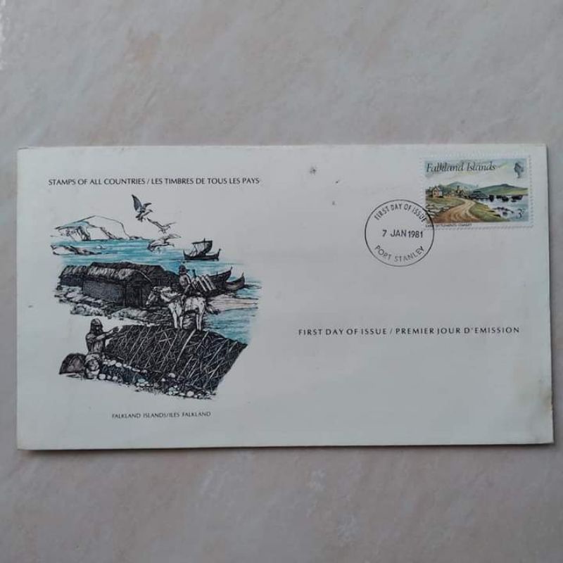 

Sampul FDC First Day Cover Falkland Island 1981