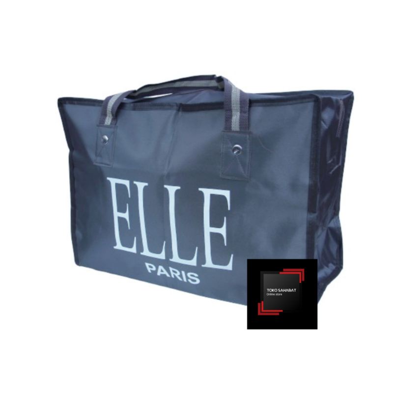 TAS BAJU TRAVEL BAG ELLE DAN TAS BELANJA UKURAN 48×34CM ELLE / TAS MUDIK