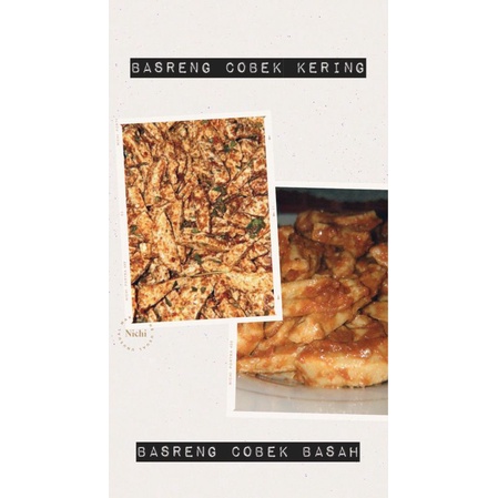 

Basreng Cobek Basah dan kering Frozen Food Nabilla food
