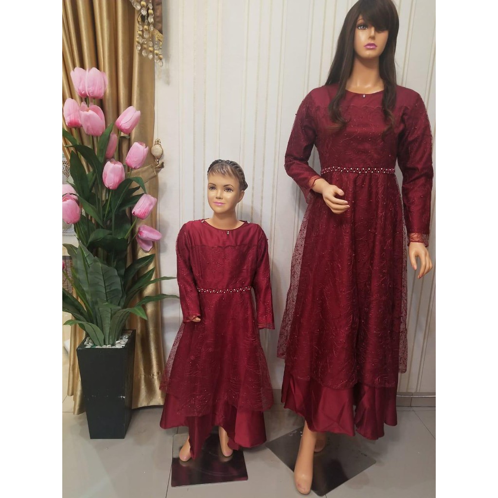 GAMIS COUPLE IBU ANAK / GAMIS COUPLE IBU DAN ANAK