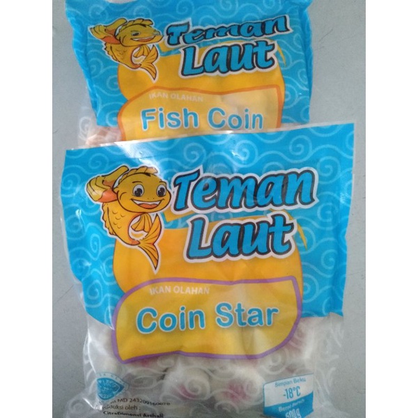 

TEMAN LAUT Fish Coin dan Coin Star 500g