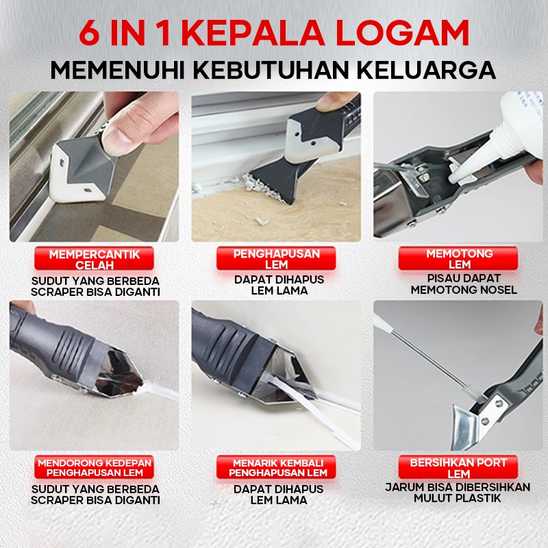 10 Pcs glue scraper alat Set Sekop Pengikis Pembersih Lem Kaca Untuk Alat Jahit/Caulk Finisher Grout Kit Tools Set Accessories