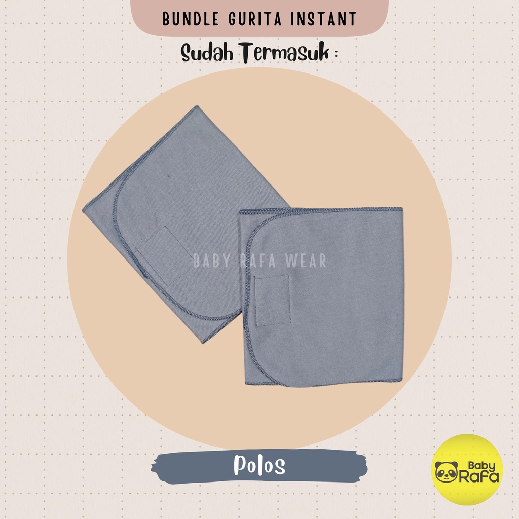 Serian Abu - 6 pcs Gurita Perekat Bayi GREY SERIES merk SNI Bolo - Bolo / Gurita Instan Bayi Serian Abu