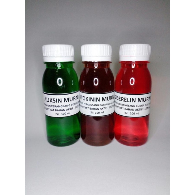 Hormon Tanaman Giberelin Sitokinin Auksin Ukuran 100 ml