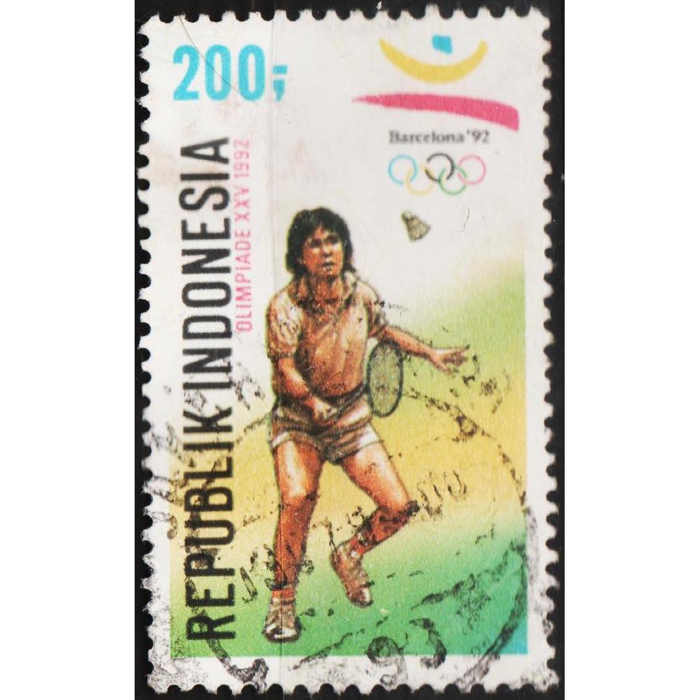 

Perangko Filateli #11328 - Indonesia VFU 1v 01.06.1992 Olympic XXV - Barcelona '92