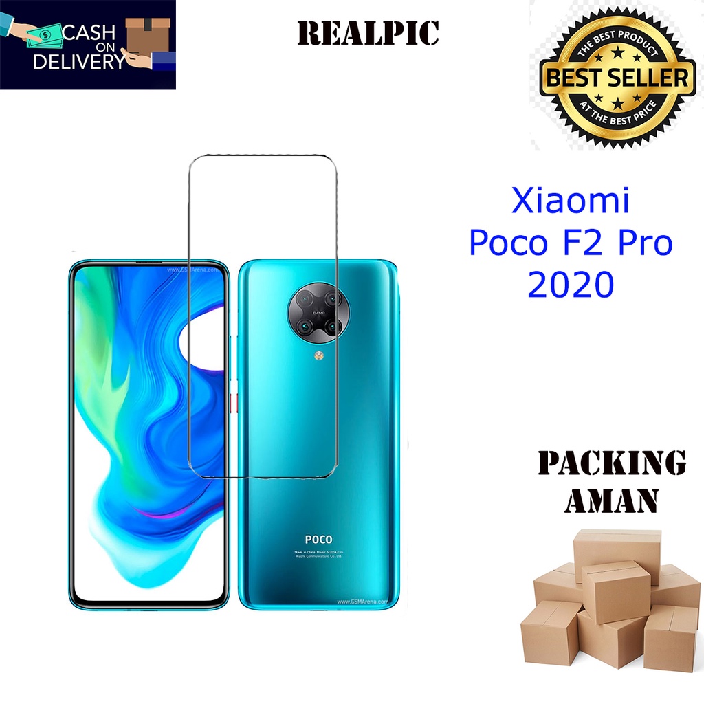 Tempered Glass Xiaomi Poco F2 Pro 2020 Screen Protector Anti Gores