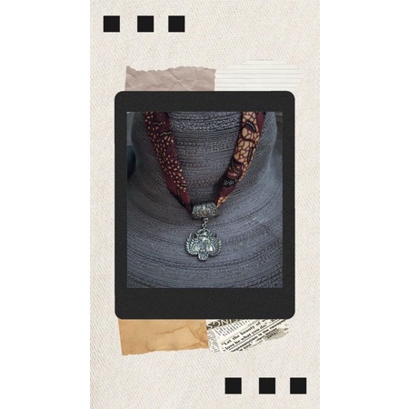 kalung batik logo jogja