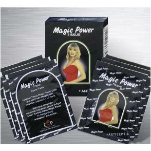 TISSUE BLACK MAGIC MAN TISUE AMPUH PRIA DAN WANITA BERKHASIAT !!