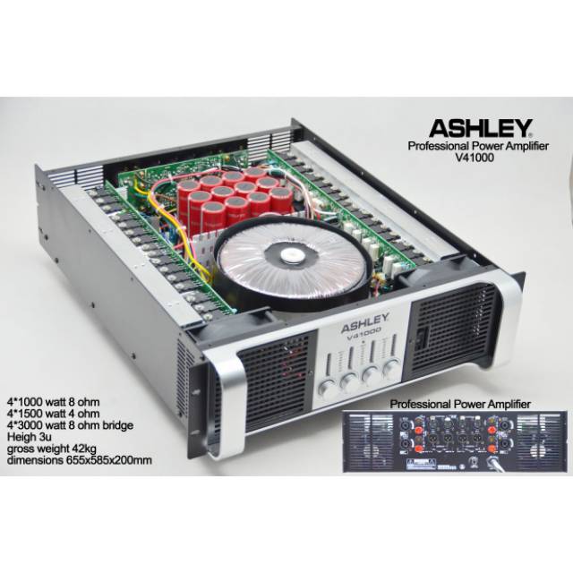 Power Amplifier Ashley V41000