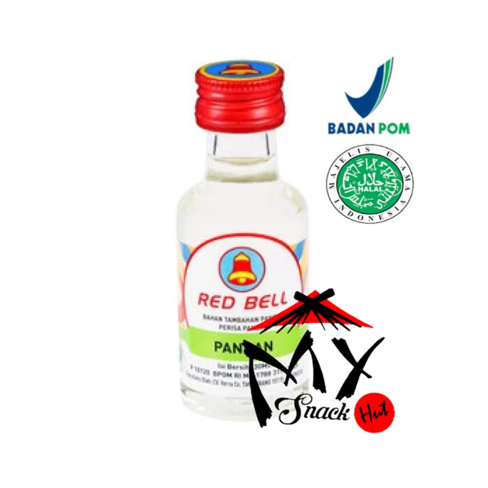 RED BELL FLAVOUR PANDAN 30ML - RED BEL ESSEN PANDAN FLAVOR - REDBELL ESEN ESSENCE PANDAN HALAL MUI