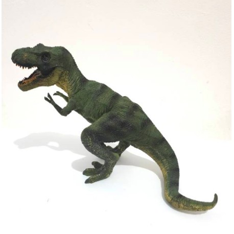 Figurine Karet Dinosaurus Trex /  Karet Dino T-Rex / Kado Mainan Anak Figur Dinosaurus Trex Hijau