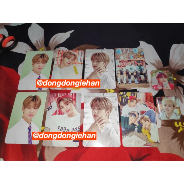 Hyunjin leeknow stray kids lucky box hi stay photocard