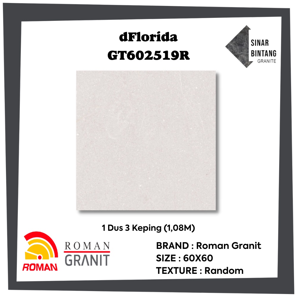 Granit 60 X 60 | Granit Lantai dFlorida Series ROMAN GRANIT