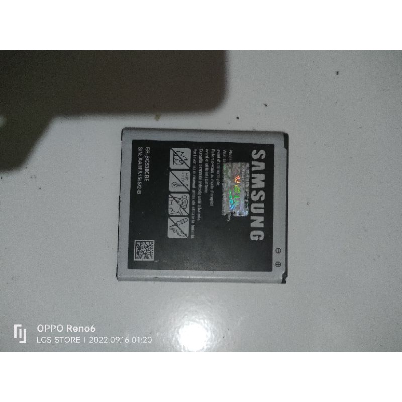 Baterai Samsung J2 Pro / J2 prime / J3 2016 / J5 2015 / Grandprime Ori copotan