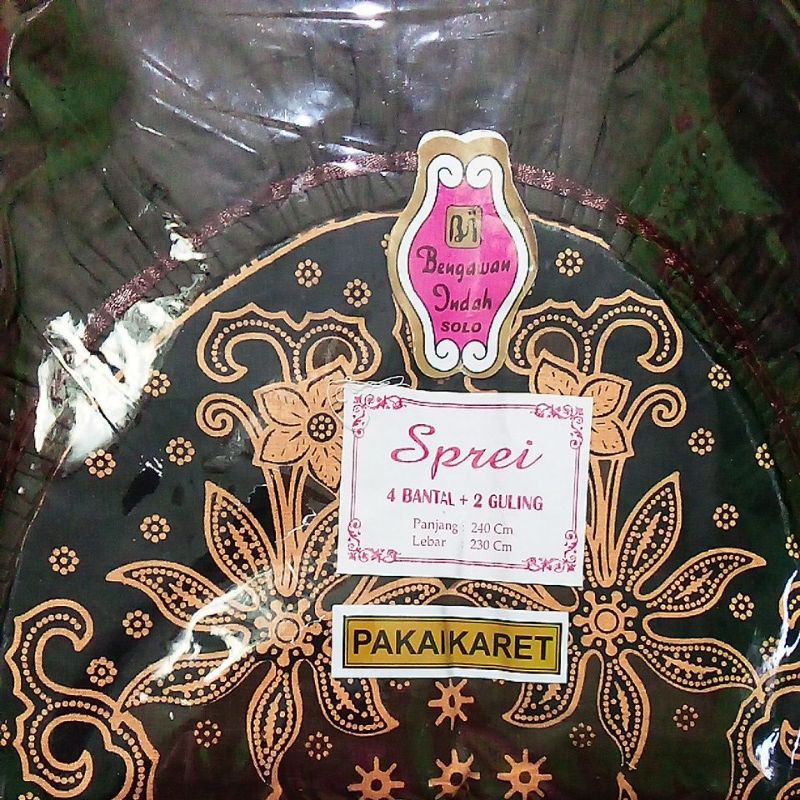 Seprei Batik Halus Solo Asli Super Bengawan Indah