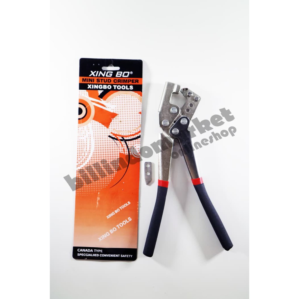 Tang Partisi Stud Cimper 12 inch XING BO Metal Fastening Tool