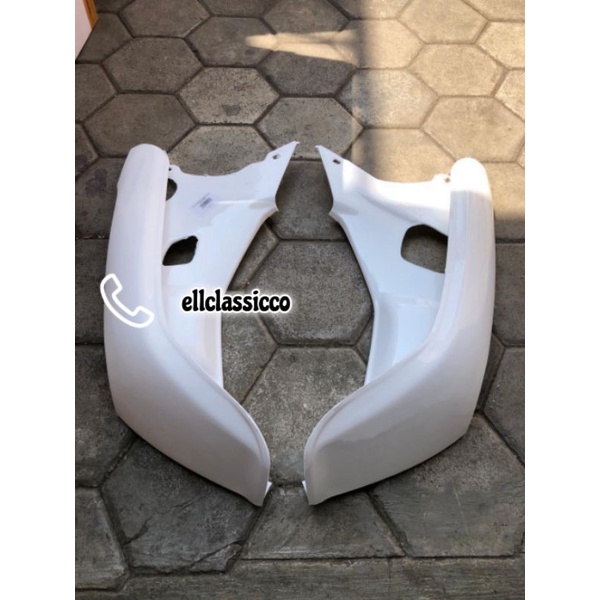 sayap honda grand dek grand legenda 2 warna putih sayap grand sayap legenda