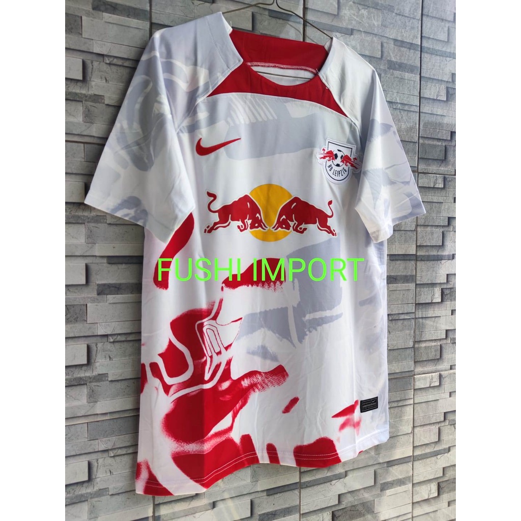 Jersey Baju Bola RB Leipzig Home 2022 2023 Grade Ori