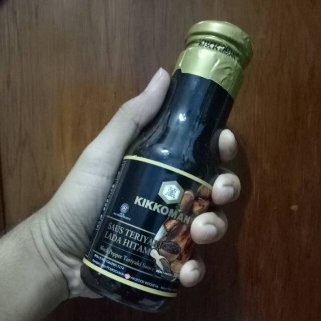

Kikkoman Teriyaki Lada Hitam / Teriyaki Blackpapper
