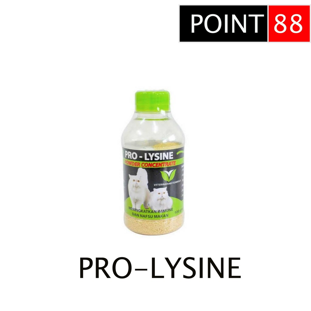 Obat PROLYSINE CAT 50gr Vitamin Imun Tubuh &amp; Nafsu Makan