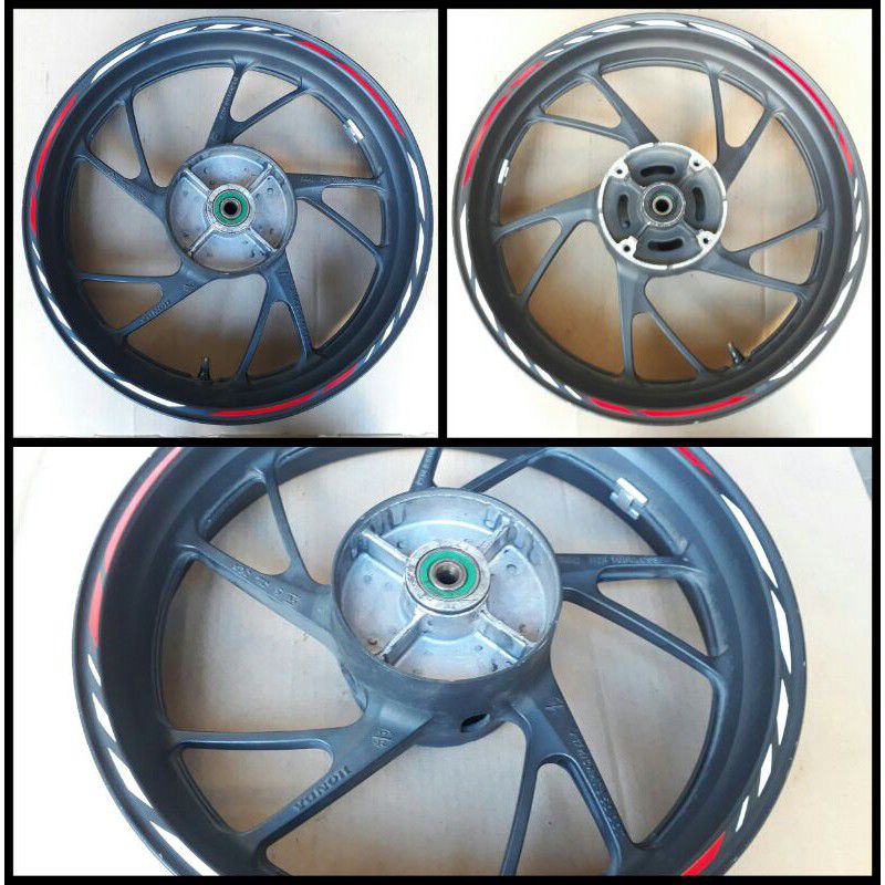 Velg Belakang Honda ALL New  CB CBR 150R 150 R Facelift Streetfire Asli ORI Original AHM - Kondisi Bekas Copotan Motor- Normal Tinggal Pasang-