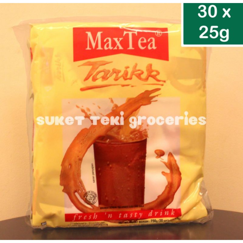 

Maxtea Teh Tarik 30 sachet Max Tea @25gr pack Grosir Ready