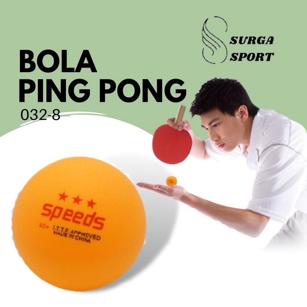 BOLA PINGPONG BOLA TENIS MEJA PING PONG BALL  ALAT OLAHRAGA TENIS MEJA BINTANG 3 IMPORT ORIGINAL SPE