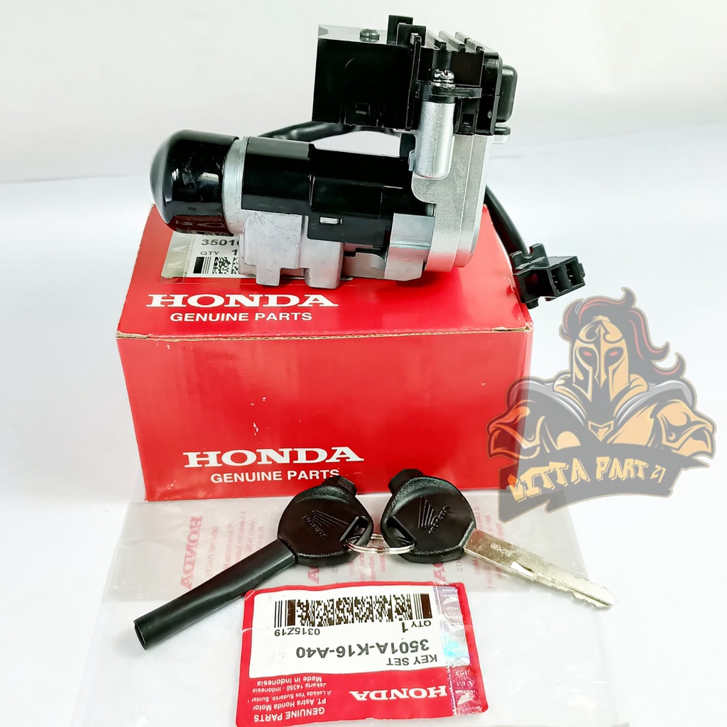 KUNCI KONTAK SET ASLI ORIGINAL HONDA K16 KUALITAS ASLI ORIGINAL HONDA AHM PASTI PRESISI BERFUNGSI DENGAN BAIK AWET DAN DIJAMIN MANTAP SCOOPY FI SCOOPY FI ESP VELG 14