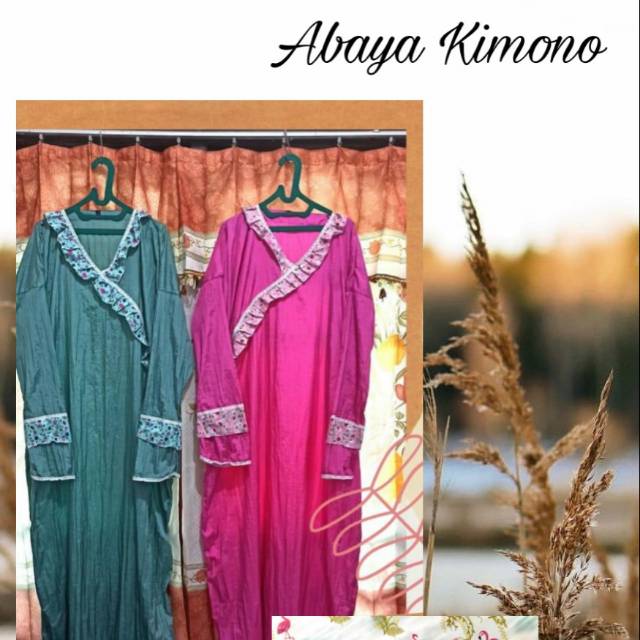 Mukena Travelling Kain Parasut "Kimono" uk.S-XXL