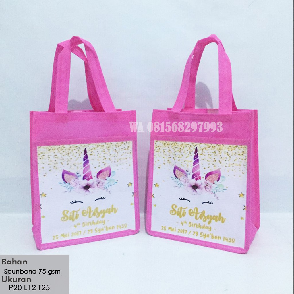 

TAS ULTAH CUSTOM|GOODIEBAG ULTAH UNICORN