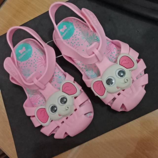Zaxy nina jelly shoes  gajah