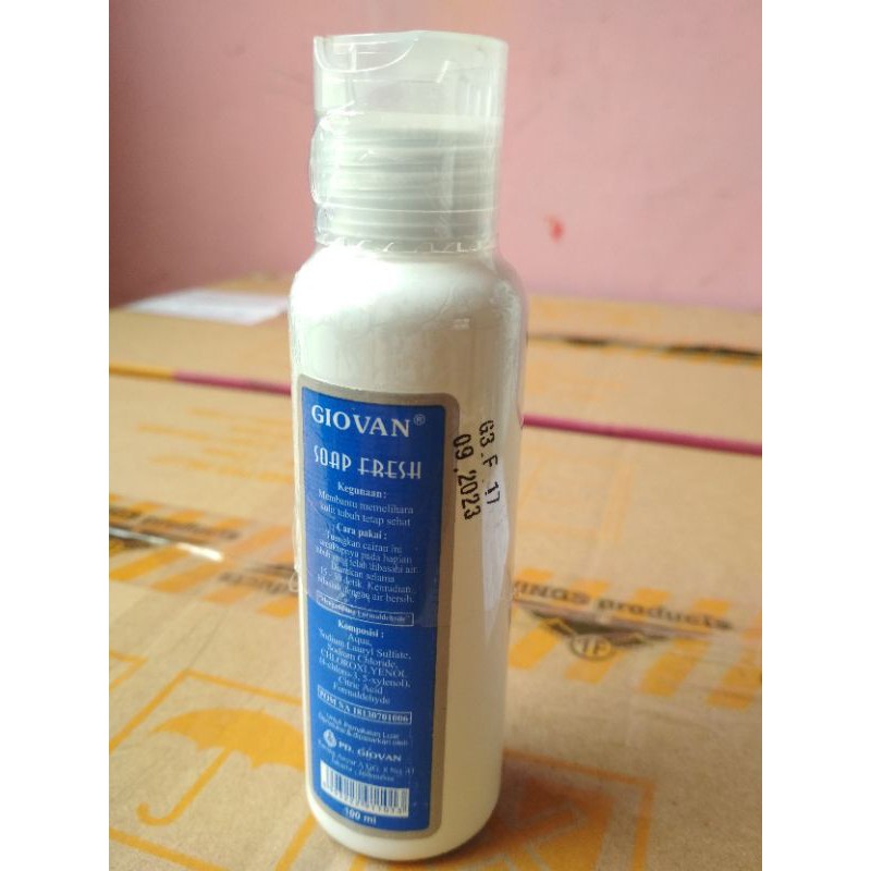 GIOVAN SOAP FRESH 90ML