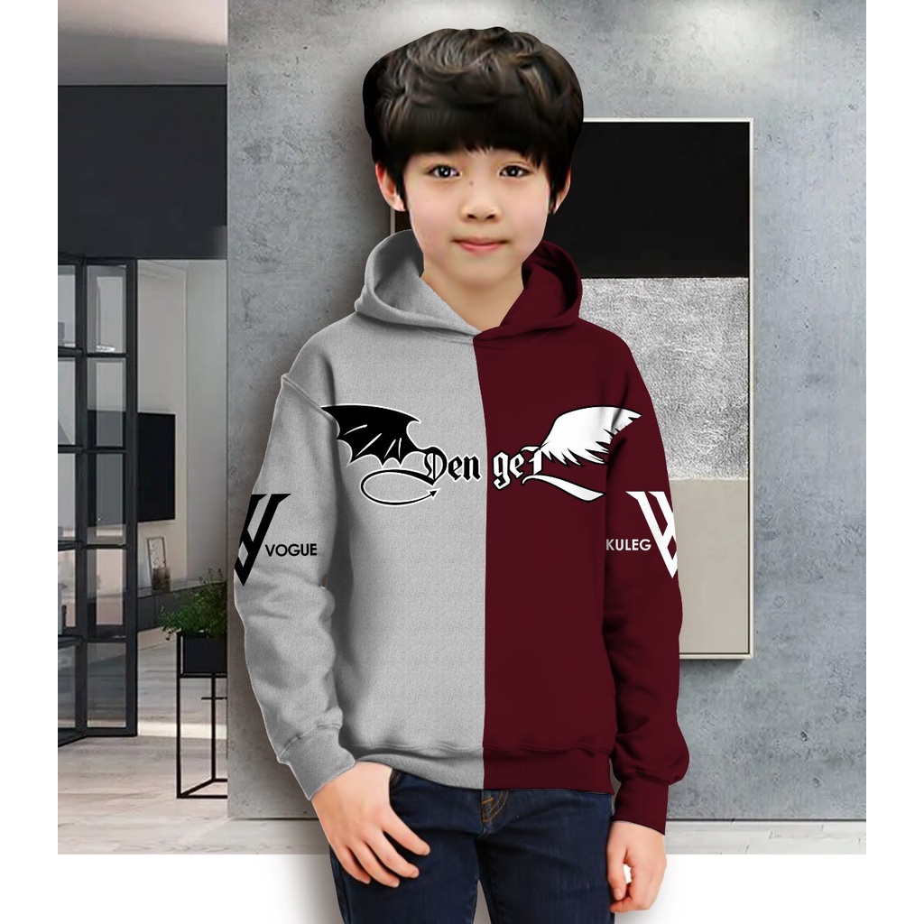 Hoodie Anak Vaque Anak Gaming Bahan Fleece Tebal /Jaket Anak Laki Laki/Jaket Anak Terbaru/4-11 TAHUN(FLAVA_STORE)