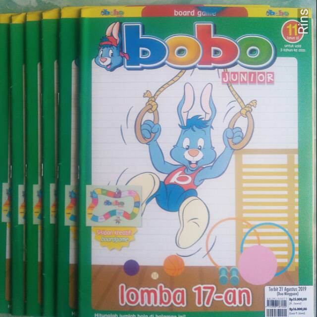 Bobo Junior 21 Agustus 2019
