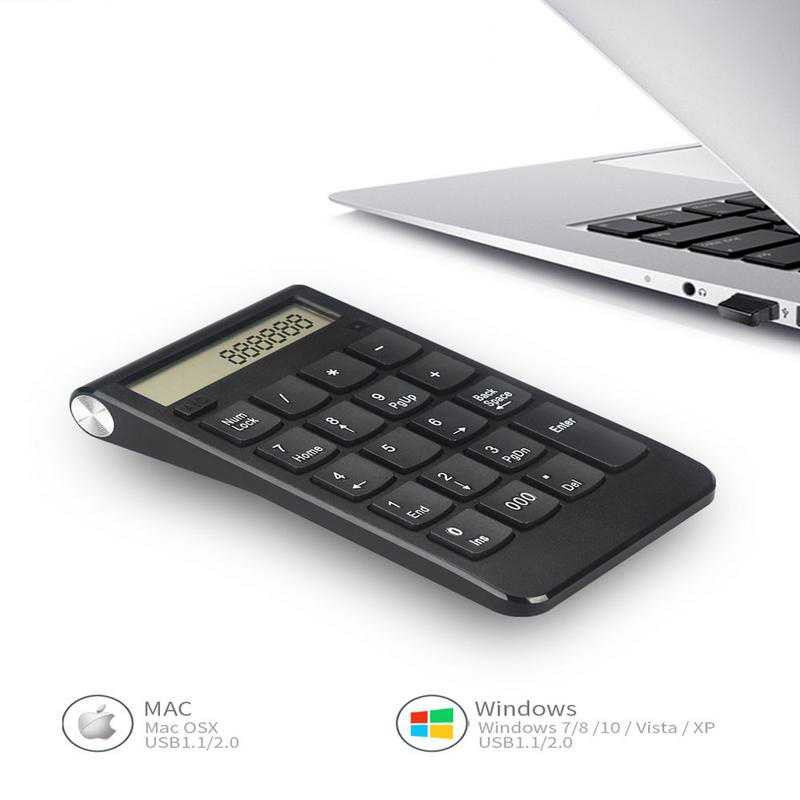 Best Seller ! Tmddotda Numeric Keypad Numpad Wireless 2.4GHz - 839ES