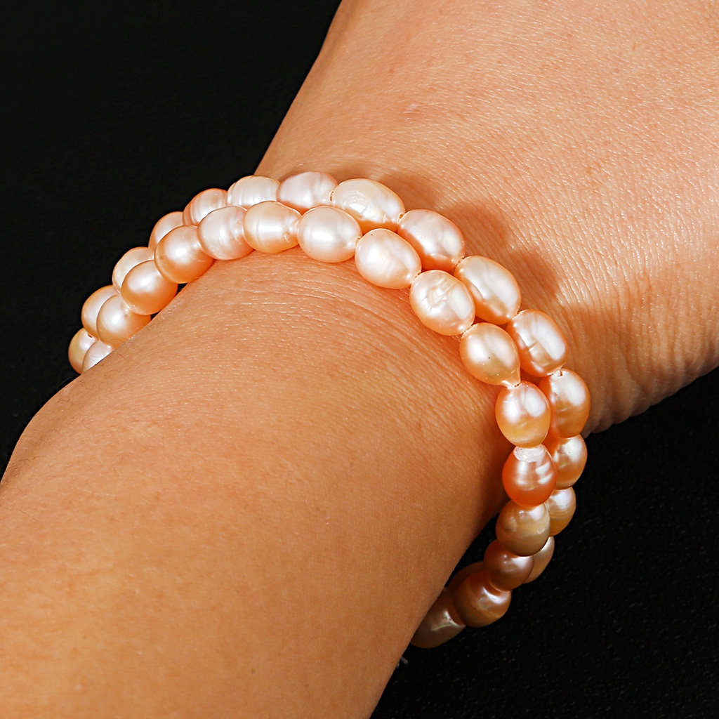 35.5CM Natural Freshwater White Pearl Round Beads,Loose Pearl Beads  5-13mm Untuk Aksesoris Pembuatan Perhiasan Liontin DIY