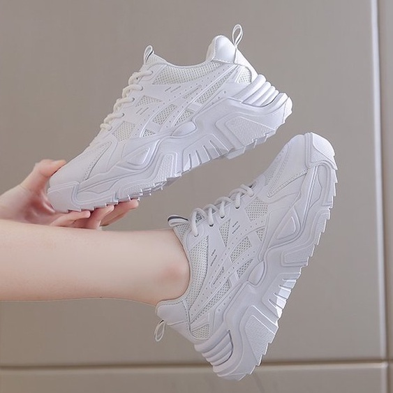 TBIG Sepatu Sekolah Wanita BAERZYL Sneakers Wanita Fashion Kekinian Korea Style Kuliah Kerja