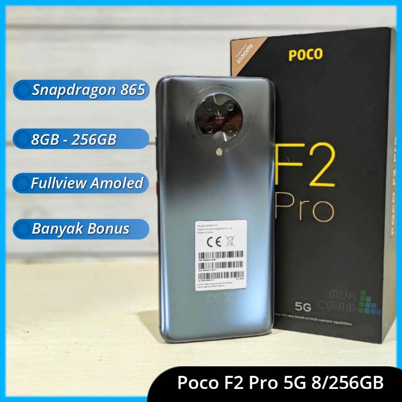 Xiaomi Poco F2 Pro 8/256GB Second Fullset Mulus Garansi Resmi Bekas Murah