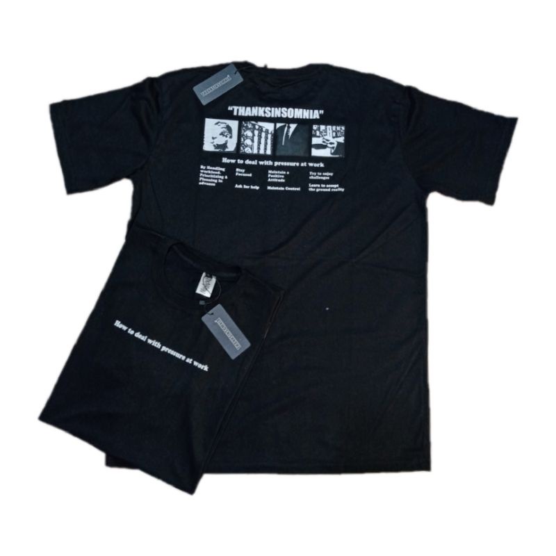 BAJU DISTRO BANDUNG THANKSINSOMNIA / KAOS DISTRO MURAH