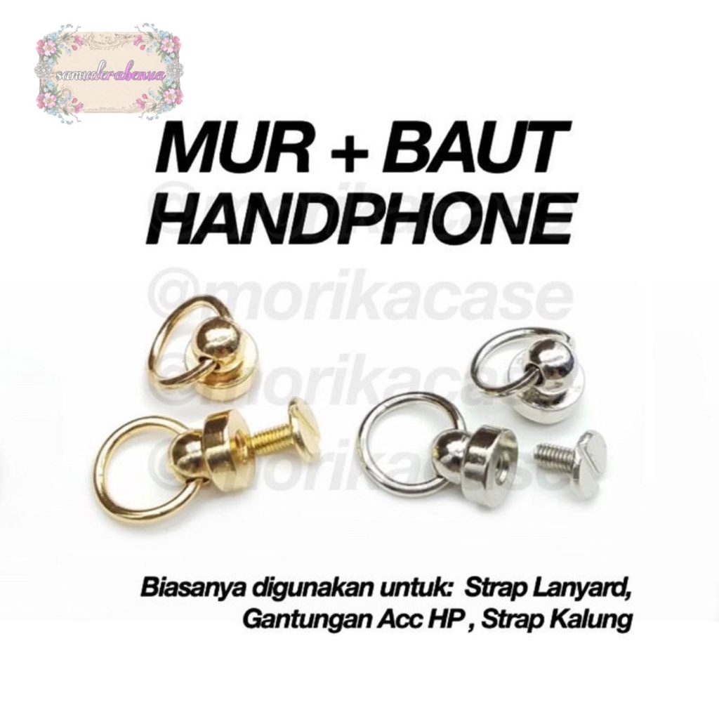 mur baut sekrup khusus sling slingcase lanyard pengait strap tali hp chain universal case SB3136